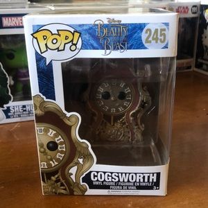 FUNKO POP! Cogsworth #245 from Disney’s Beauty and the Beast (live action)